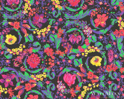 AS Creation Versace 5 38706-1 színes virág mintás elegáns tapéta (38706-1)