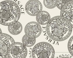 AS Creation Versace 5 38610-2 fekete-fehér antik mintás elegáns tapéta (38610-2)