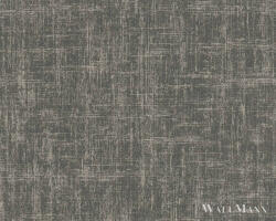AS Creation Geo Effect 38596-4 fekete, arany, fémhatású Textil mintás Klasszikus vlies tapéta (38596-4)
