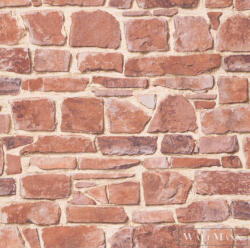 Rasch Bricks & Wood II 265613 Térhatású piros tégla mintás tapéta (265613)