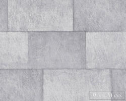 AS Creation Titanium 3 38201-1 szürke Fém-hatású Modern tapéta (38201-1)
