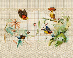 AS Creation Walls by Patel 3 DD122428 bézs VOLIERE 1 digitális panel (DD122428)