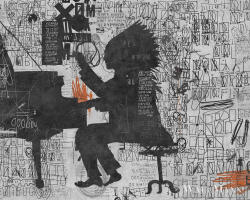AS Creation Walls by Patel 3 DD122544 fekete PIANO BAR 1 digitális panel (DD122544)
