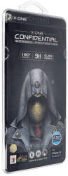 X-One Full Cover Extra Strong Privacy - iPhone 15 Pro Max (full glue) Edzett üvegfólia 9H