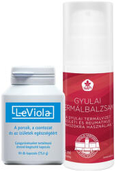 Leviola kapszula 90 db + Gyulai Termálbalzsam 100 ml