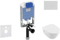 Ideal Standard ProSys - Szett fali beépítéshez, WC és ülőkével Architectura, gombok Oleas M2, DirectFlush, SoftClose, CeramicPlus, fehér ProSys80M SP115 (ProSys80M SP115)