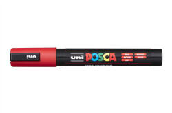 Dekormarker 1, 8-2, 5mm, Uni Posca PC-5M piros (2UPC5MP)