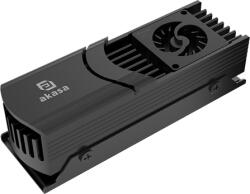 Akasa Gecko Pro LX - M. 2 NVMe PCIe 5.0 RAM hűtő (A-M2HS04-BK) (A-M2HS04-BK)