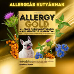 ALLERGY GOLD 100g Allergia elleni táplálék kiegészítő kutyáknak - alphavital