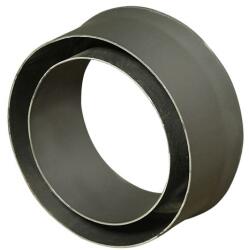 Eurometal Füstcső szűkíto 130/200 mm (h. 80 mm) 1, 5 mm, fekete (MA654640)