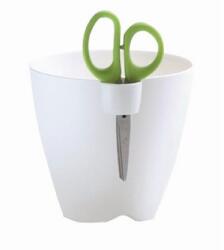 Prosperplast Fűszernövények virágcserépje LIME UNO 15 cm, fehér (PRDLU150-S449)