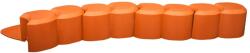 Prosperplast Palánk HAPPY GRASS 7cm x 3, 1m, terrakotta (24 db) (PRIHAP1-R624)