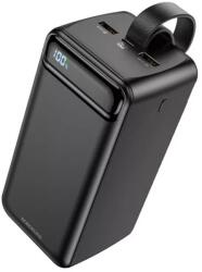 BOROFONE Power Bank 50000 mAh 22.5W + PD20W Borofone J14D Course fekete