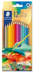STAEDTLER Színes ceruza készlet, hatszögletű, STAEDTLER "175 C", Multiverzum 2, 12 különböző szín (TS175C12E22) - jatekotthon