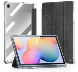 Dux Ducis GP-162932 Galaxy Tab S6 Lite 10.4 2024 LTE (SM-P625) / WIFI (SM-P620) fekete textil hatású oldalra nyíló tok (GP-162932)