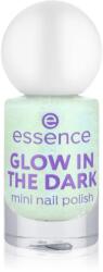 essence GLOW IN THE DARK körömlakk mini árnyalat 01 5 ml
