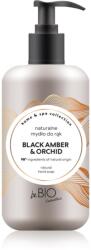 BeBio Home & Spa természetes szappan kézre Black Amber & Orchid 300 ml