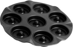 Zenker 7426 Tava de copt speciala pentru 8 bucati - Coacere usoara si sanatoasa, antiaderenta, O33 cm, Negru (7426)