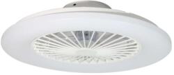 Lucci Air Plafonieră LED dimabilă cu ventilator Lucci Air 513200 OSLO LED/20W/230V alb + telecomandă (FAN00303)