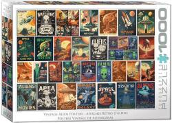 EUROGRAPHICS 1000 db-os puzzle - Alien Invasion Collage (6000-5927) (6000-5927)