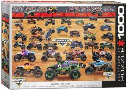 EUROGRAPHICS 1000 db-os puzzle - Monster Jam Truck Lineup (6000-5944) (6000-5944)