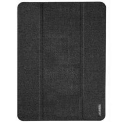 Dux Ducis GP-150490 Tok - Samsung Galaxy Tab A9 Plus 5G (SM-X216), Oldalra Nyíló, Textil, Fekete