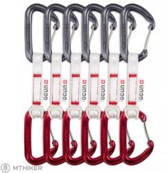OCÚN Hawk QD Wire Bio-Dyn-Ring 15 mm-es expressz szett, 10 cm, 6 db, piros