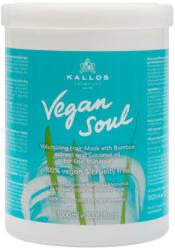 Kallos Kallos Vegan Soul dúsító hajpakoló krém bambusz kivonattal és kókusz olaj 1000ml