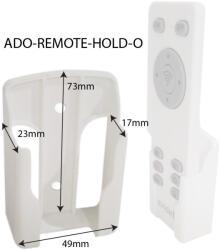 Avide Design Oyster Fali Tartó 1-es típusú Távirányítóhoz (ADO-REMOTE-HOLD-O)