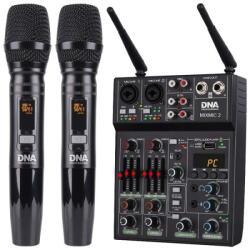 DNA MIXMIC-2 Keverő USB, Bluetooth + 2 Mic