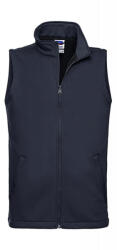 Russell Europe Férfi ujjatlan Softshell Russell Europe Men's Smart Softshell Gilet XS, Sötétkék (navy)