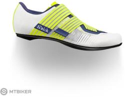 fizik Vento Powerstrap Aeroweave kerékpáros cipő, movi yellow/white (EU 43)