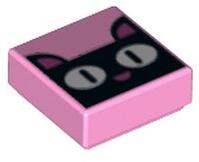 LEGO® Placă netedă 1 X 1 decorată - Pisică (6253676)