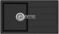 Evido Easy 45S gránit mosogató, 760 x 440 mm, antracit (105982) - webmuszaki