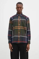 Barbour camasa din bumbac Renford OS Tartan Shirt barbati, culoarea verde, cu guler clasic, regular, MSH5514 9BYH-KDM0L9_91X (MSH5514)