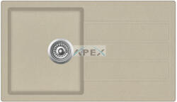 Evido Easy 45S gránit mosogató, 760 x 440 mm, bézs (105980) - webmuszaki