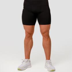 GymBeam Mid kompressziós rövidnadrág Black - GymBeam XXL