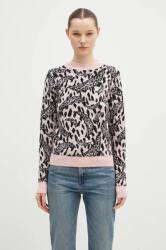 Fiorucci pulover din amestec de lana Pink Banimalier 9BYH-SWD1OI_30X (W01FPKSW195KN03PN04)