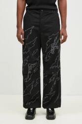 Maharishi pantaloni de bumbac Dpm: Sparse Bonsai Snopants 9BYH-SPM11M_99X (5340.BLACK)