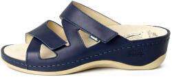 Batz Papuci dama, Batz, Evelin-Albastru-Inchis, casual, piele naturala, ortopedici, cu platforma, albastru inchis (Marime: 41)