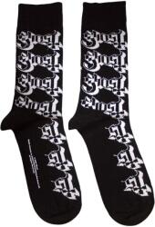 Ghost Logo Pattern Black 40-45 Zokni (GHOSCK05MB)
