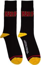 Kiss Red Logo Single Stripe Black 40-45 Zokni (KISSSCK09MB)