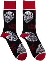 Iron Maiden Eddie Skulls Black 40-45 Zokni (IMSCK05MB)