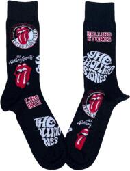 The Rolling Stones Logos Black 40-45 Zokni (RSSCK05MB)