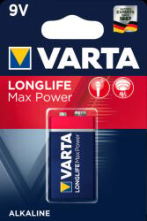 VARTA 6F22 Longlife Max Power 9V Elem (VAR-4722-1)
