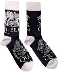 Queen White Crests Navy Blue 40-45 Zokni (QUSCK04MN)
