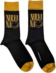 Nirvana Logo Stacked Black 40-45 Zokni (NIRVSCK01MB)