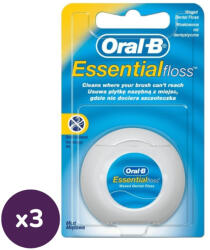 Oral-B essentialfloss fogselyem (3x50 m)