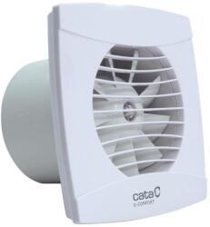 CATA UC-12 Timer fehér ventilátor utószellőztető funkcióval, pillangószeleppel (01300100)