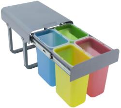 EKOTECH - Beépíthető hulladékgyűjtő EKKO 40 - 4x8 liter (90064100) - watermarkt